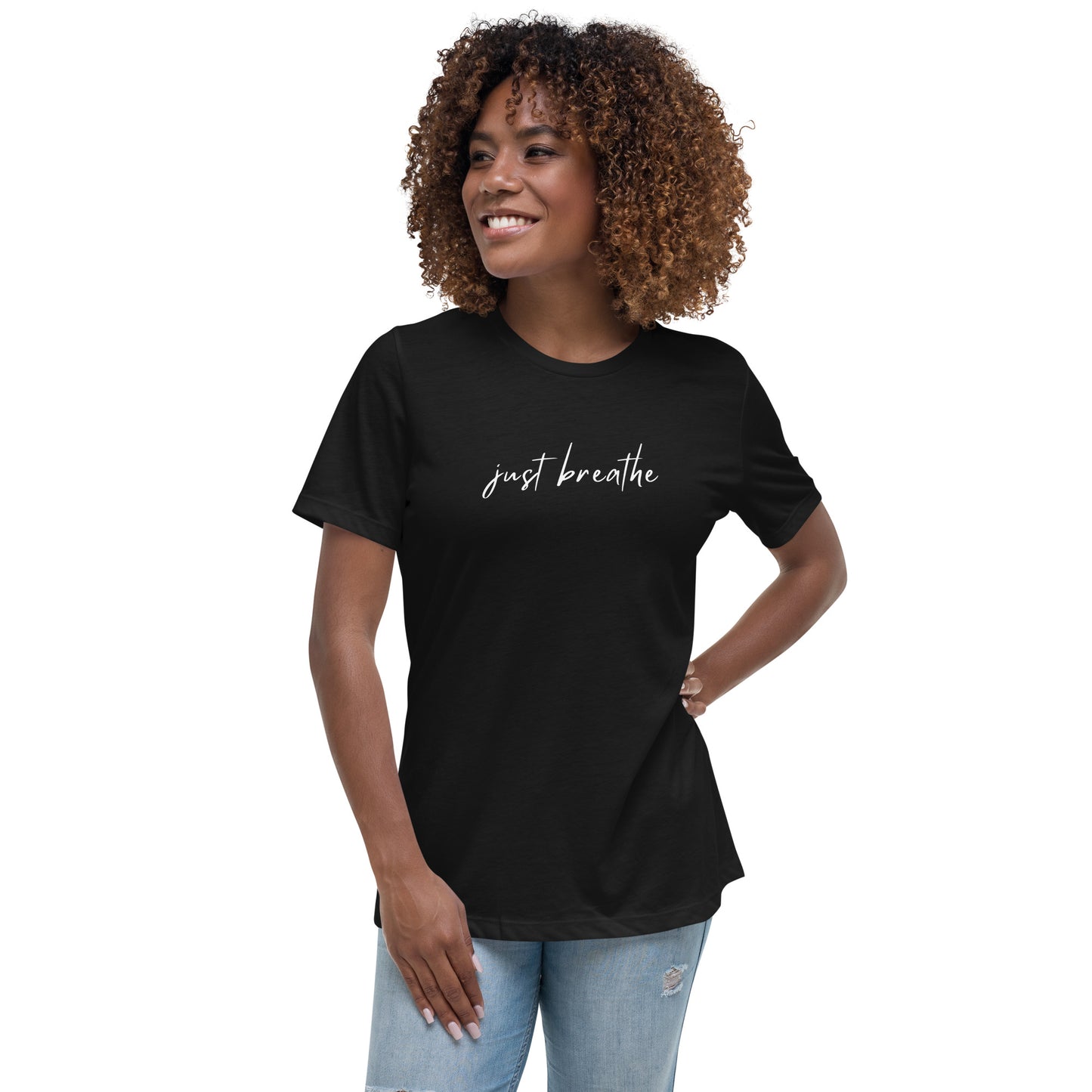 Just Breathe Relaxed T-Shirt